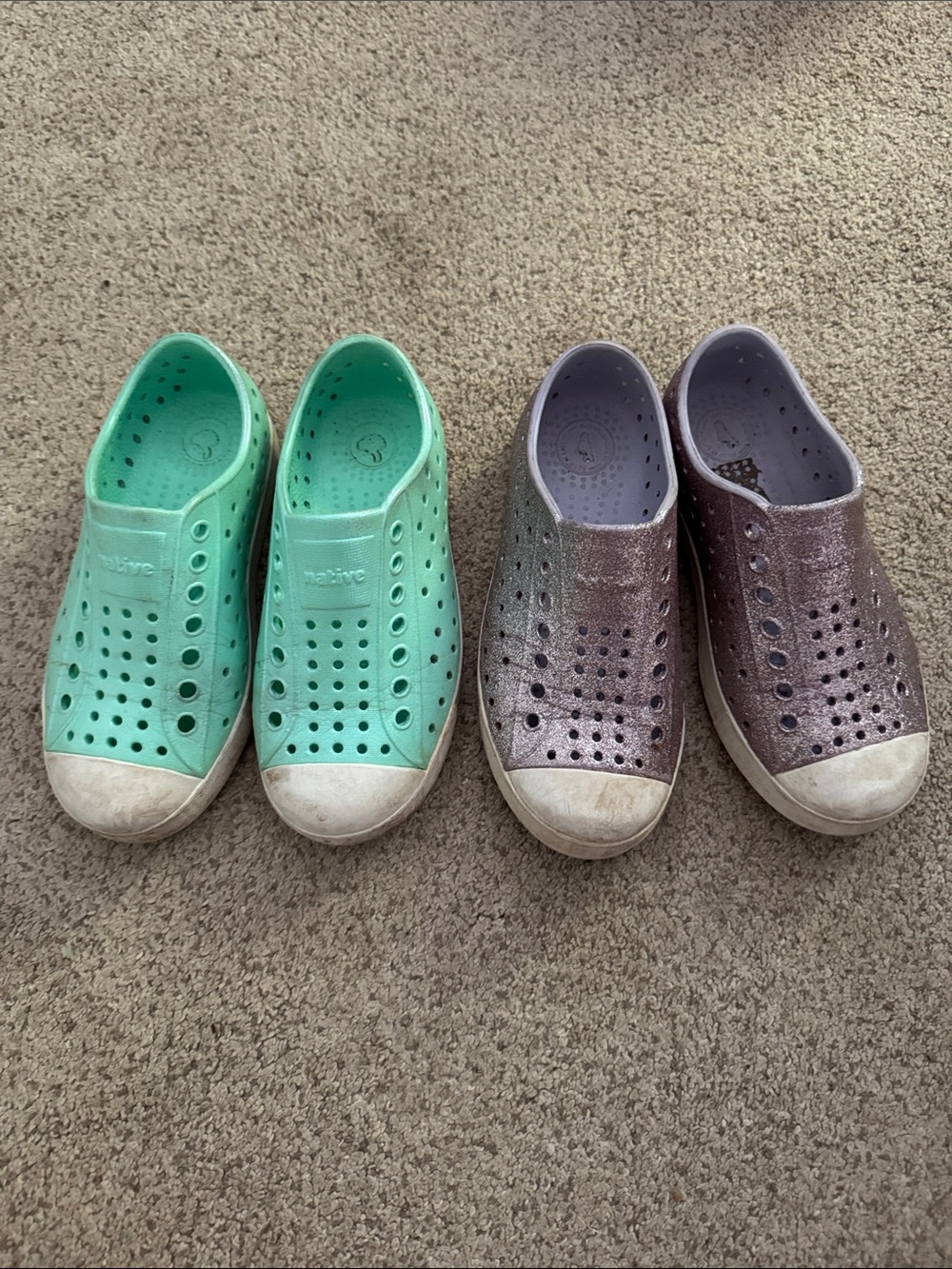 Native shoes for kids- 2 pairs!